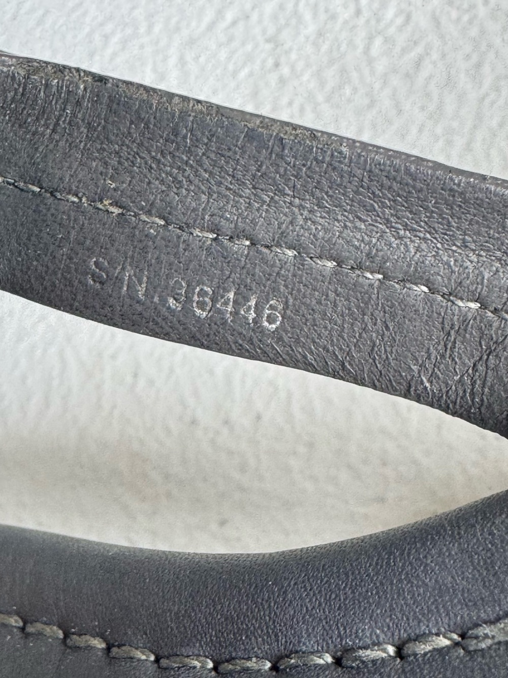 Tory Burch Miller Thong Sandal Gray Size 8 ½ - Picture 7 of 9